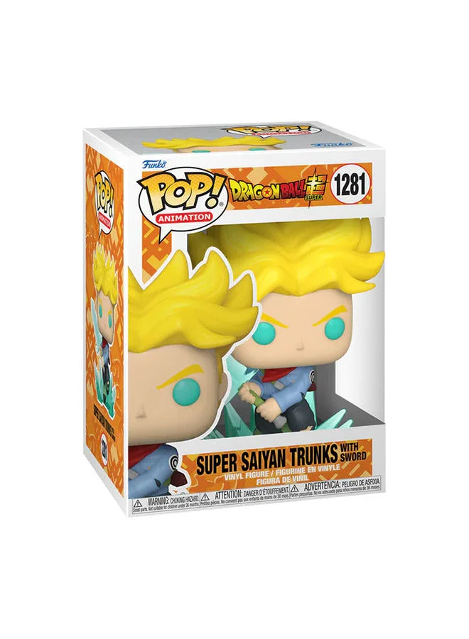 فانكو Animation Dragon Ball Super - Super Saiyan Trunks with Sword, Collectible Action Vinyl Figure - 58019