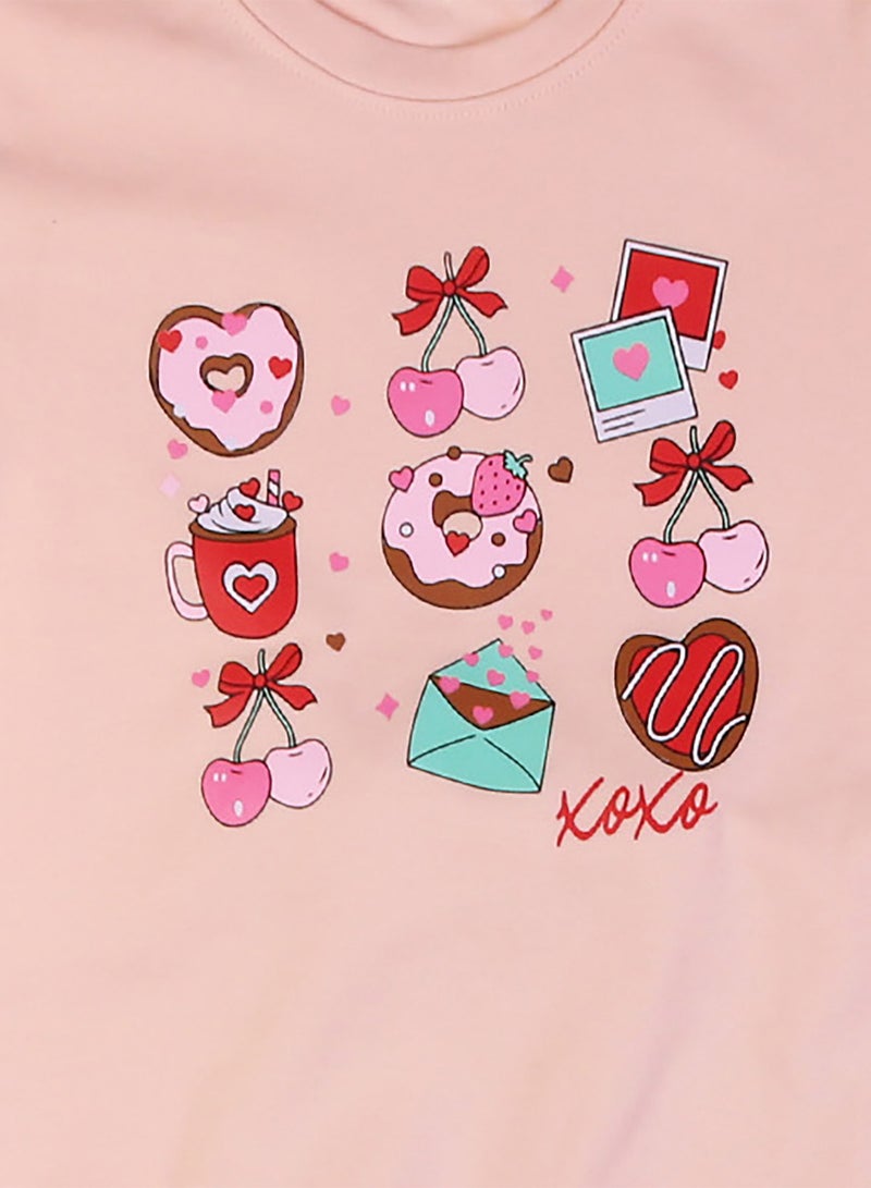 زيركون بيجامة خريفي بناتي - 3131 - Image 2