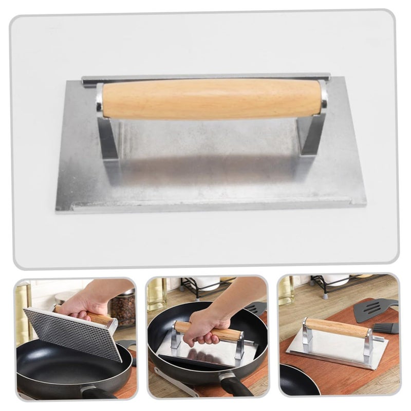 Aluminum Manual Meat Press Patty Maker Tool for Burgers and Tortillas Easy to Clean - Image 5