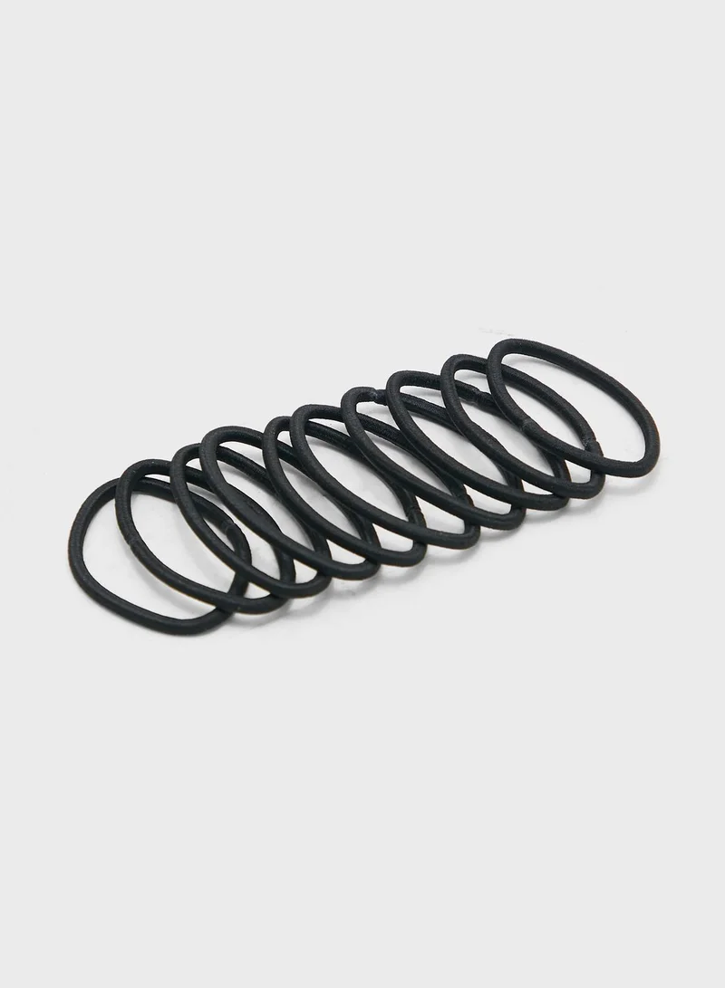 Claires Kids 10 Pack Elastic Hair Ties