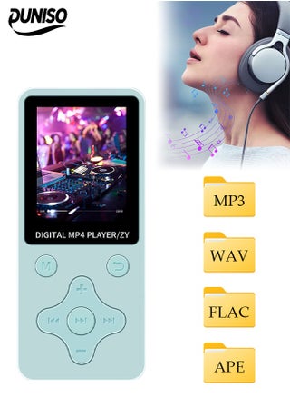 MP3 Player With Bluetooth，Multifunctional Music Player，With Speaker，Fm Radio And Recorder，Equipped With Earphone Cord And Data Cable，With 8Gb Card，Ideal For Sports And Travel - pzsku/ZD5DE2AD104A24326CD6EZ/45/1748565217/579c981f-2b1d-4372-957c-2a3cf767addb