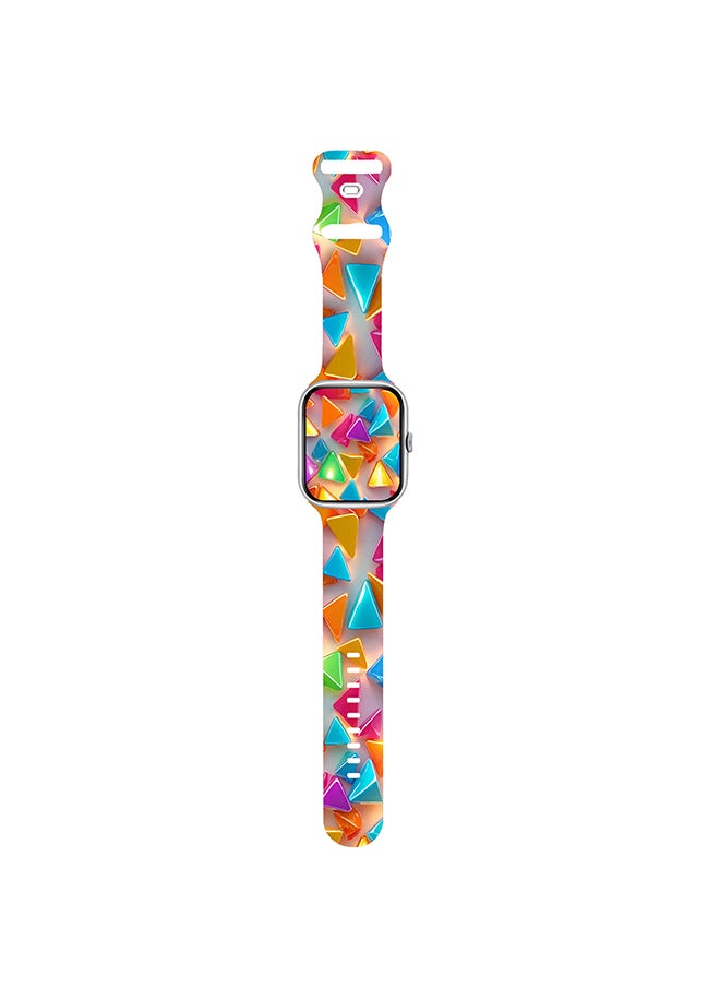 Generic Bands Compatible with Apple Watch Band 38mm 40mm 41mm 42mm 44mm 45mm 49mm, Women Men, Soft Silicone Sport Wristbands Replacement Strap for All iWatch Series 10/9/8/7/6/5/4/3/2/1/SE/Ultra/Hermès  - Image 2