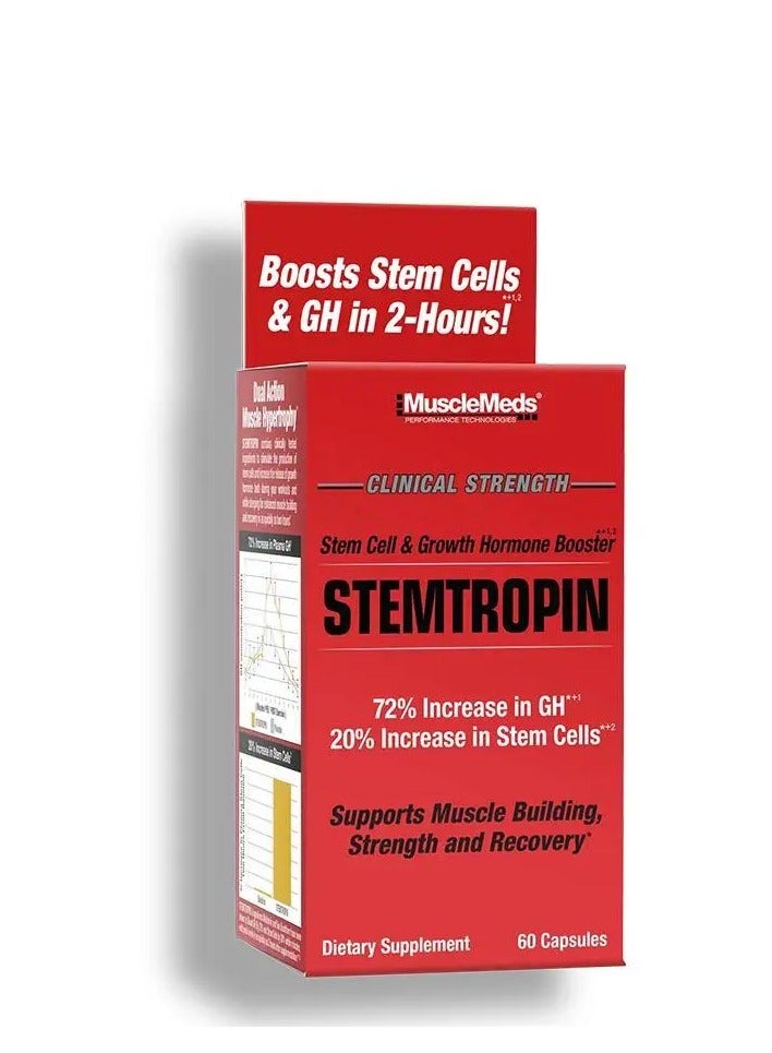 MUSCLEMEDS Musclemeds Stemtropin GH Booster 60 Capsules - Image 1