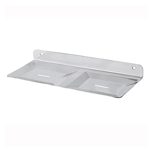 Primax Stainless Steel Double Soap Holder for Bathroom/Soap Stand/Soap Dish/Bathroom Accessories(Pack of 1) - Image 2