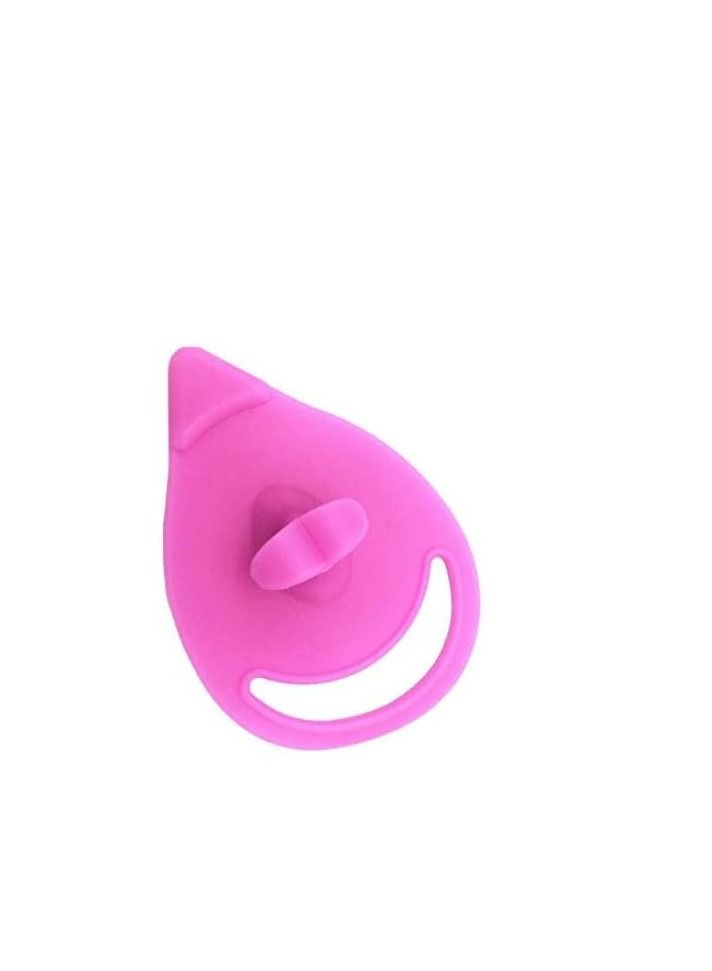 ORiTi Baby's Soft Silicone Facial Care Exfoliating Face Cleanser Spa Brush Scrub Tool for Wash Skin (Random Color) - Image 2