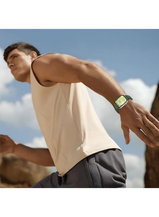 Silicone Strap For Huawei Watch Fit 3 /Fit 4 / Fit 4 Pro Sport band Smartwatch Accessories Replacement Correa Bracelet (Green) - Image 3