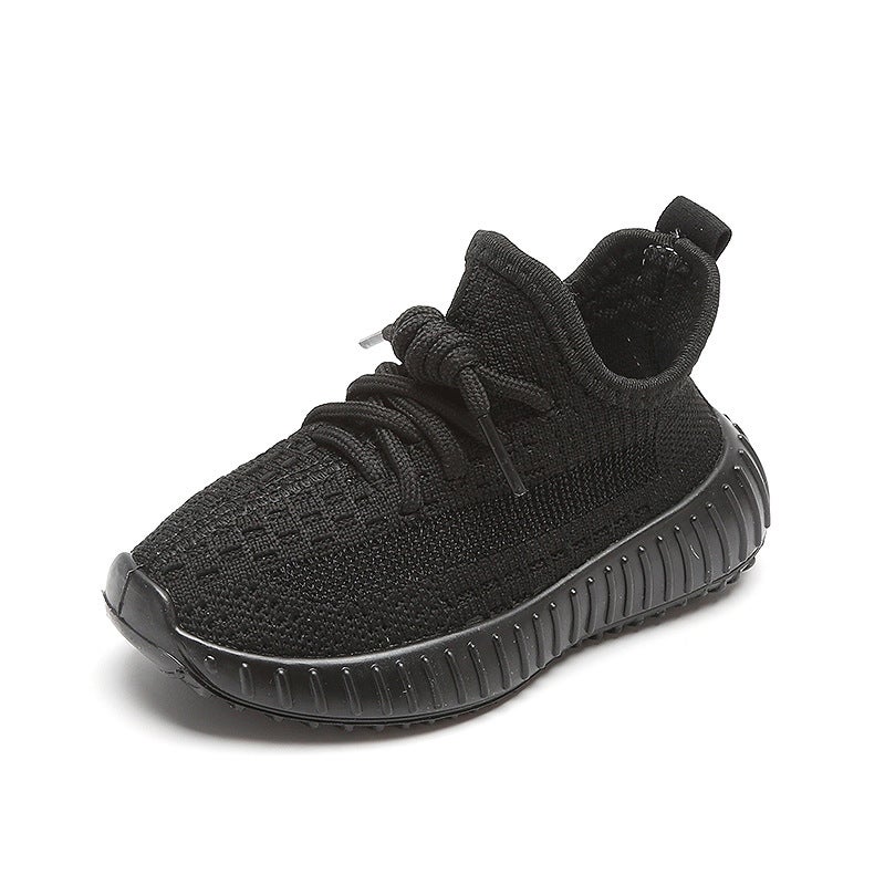 The latest spring and summer boys' sports shoes are breathable mesh children's casual soft soled shoes - Image 1