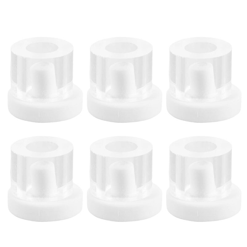 6 Acrylic T Type Coral Fragment Support Holders for Fish Tank Breeding Rack - Image 2