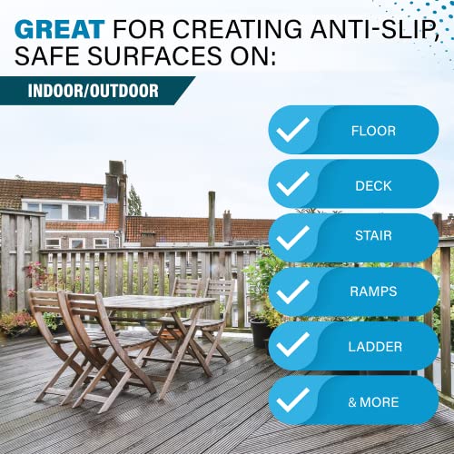 Slip Doctors SlipDoctors Extra Grip Clear – Anti-Skid Additive for Outdoor and Indoor Surfaces Including Paint, Metal, Wood, Fiberglass, and Concrete – Anti-Slip, High Traction Additive for Paint and Coatings - Image 5