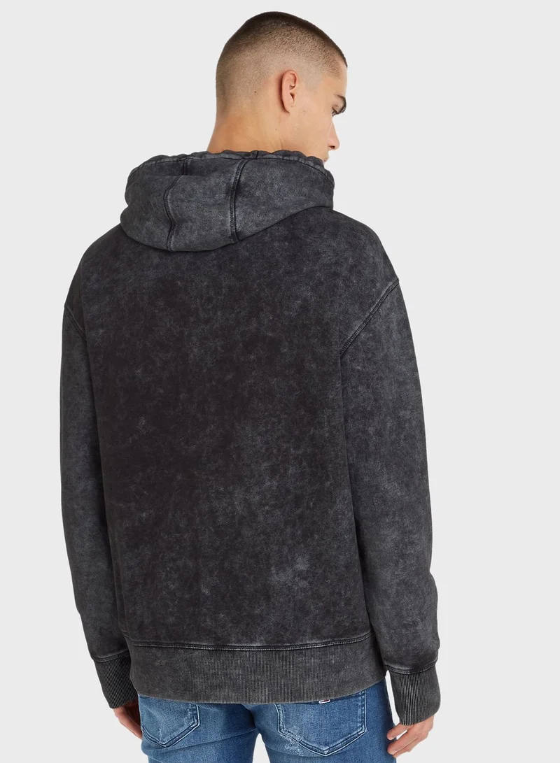 TOMMY JEANS Logo Printed Hoodie