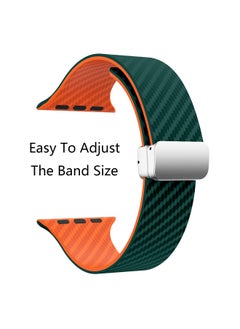 X-level Bands Compatible with Apple Watch 42mm 44mm 45mm 49mm Series 9/8/7/SE/6/5/4/3/2/1 IWatch Ultra/Ultra 2/ Silicone Strap With Magnetic folding Buckle, Quick Release Silicone Straps for Women Men  - Image 5