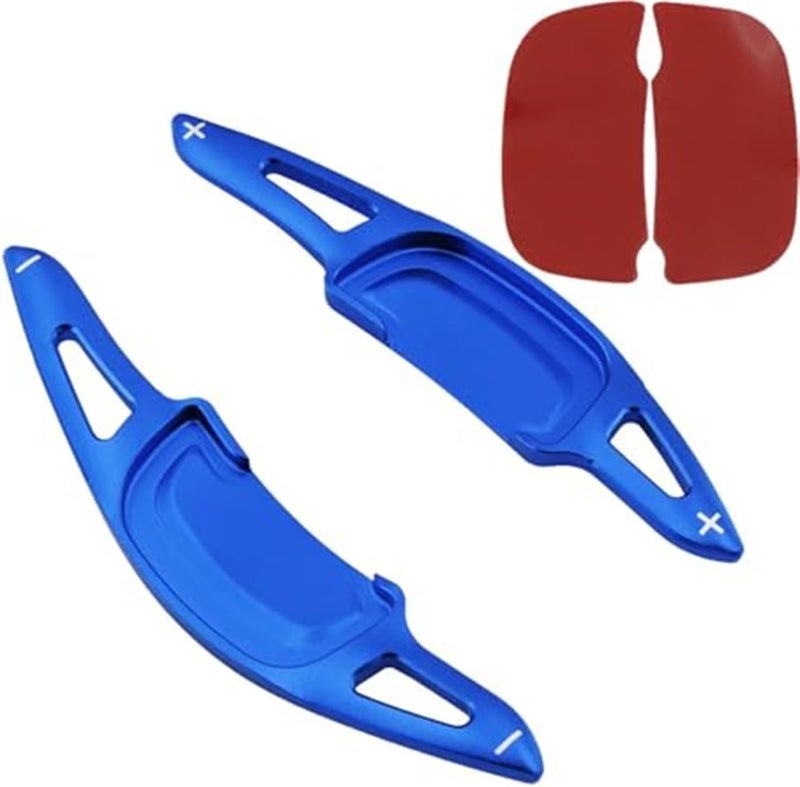 QASULER Blue Paddle Shift Extension for Mazda - Image 1