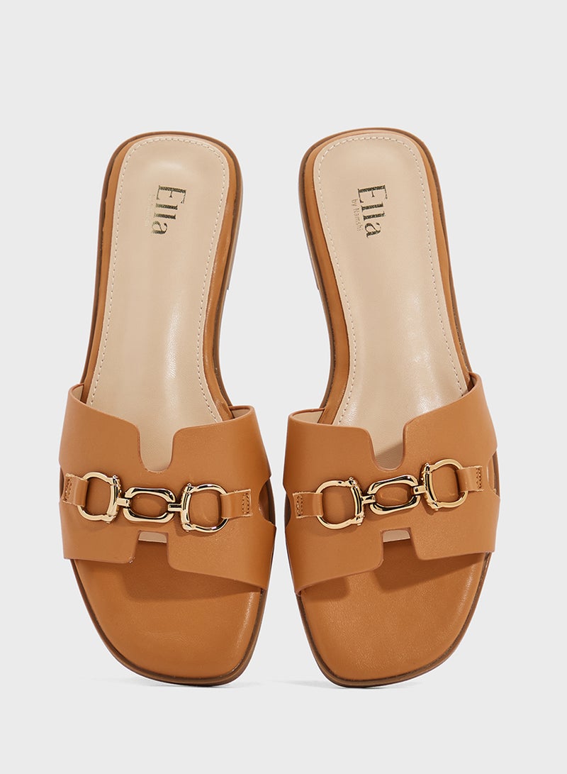 ELLA Ladies Flat Sandal  - Image 4