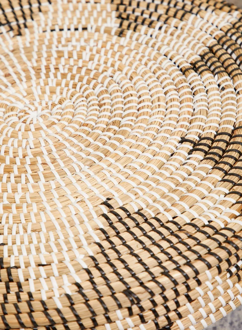 Ayra Seagrass Tray With Rattan Stand