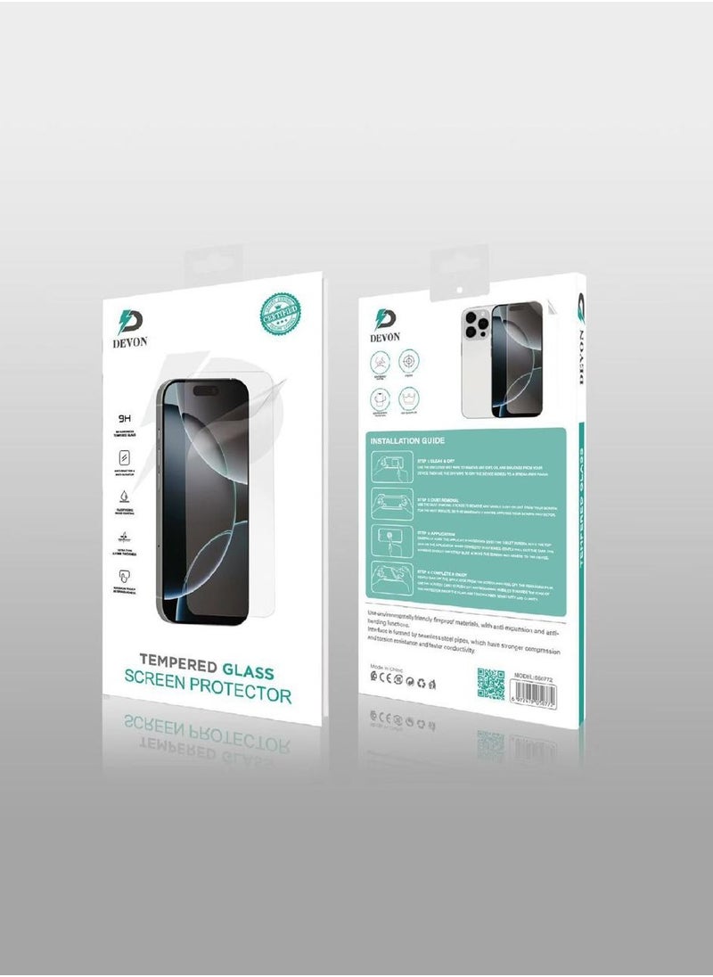 Devon Devon iPhone 11 Pro Max Clear 9H Hardness Case 