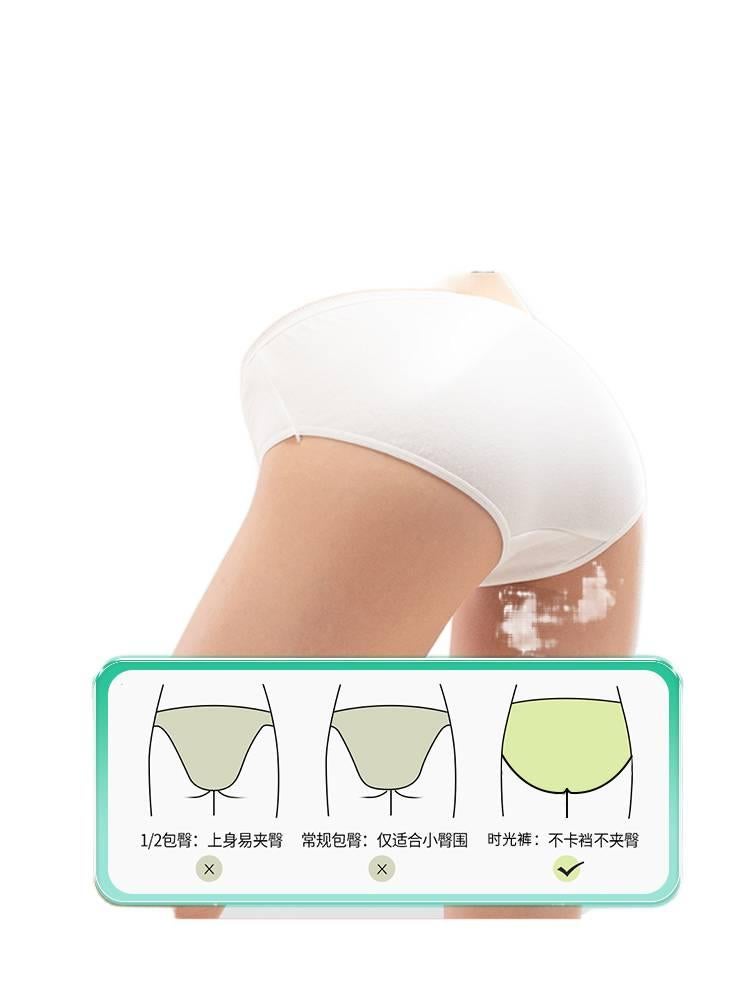 30 Pack Disposable Underwear Women High Waist No Wash Postpartum Recovery Sterile Travel Breathable Cotton Size L for 45kg 55kg - Image 5