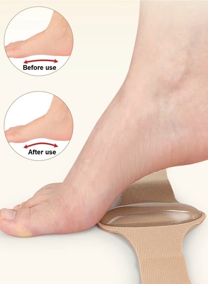 SYOSI Arch Support Pad Plantar Fasciitis,Relief Brace Foot Pain Relief for Flat Feet Gel Arch Cushions Orthopedic Foot Care - Image 4