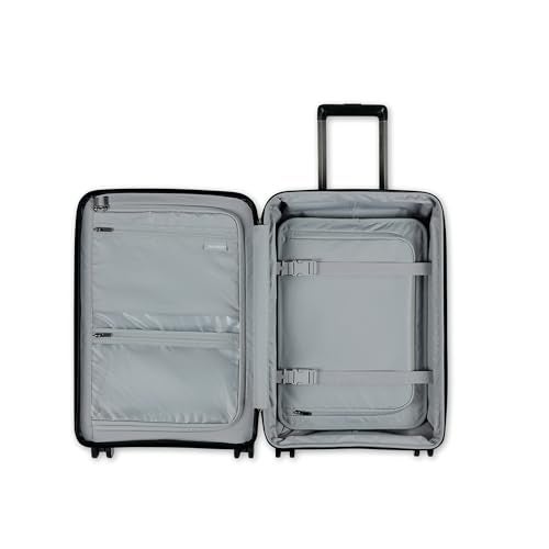 Samsonite سامسونيت إيفولوشن بلس - حقيبة سفر صلبة محمولة مع قسم أمامي QuickEntry™ - غلاف بولي بروبيلين مقاوم للخدش، حامل AirTag، قفل TSA، معتمد من شركات الطيران - أسود ثلاثي - Image 4