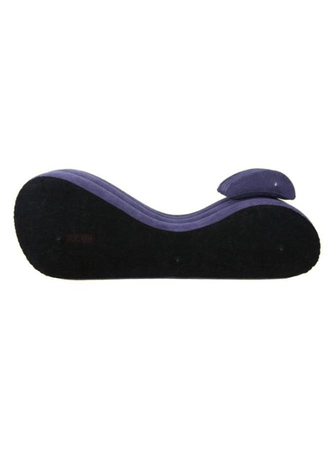 Beauenty - Lounge Chair Yoga Chaise Lounge Inflatable Sofa Deck Chair with Pillow and Household Air Pump - Image 1