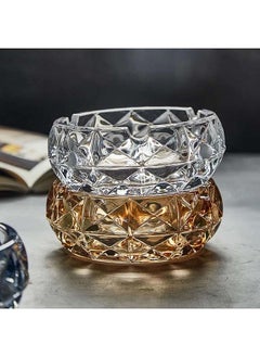 Generic 4.5" Clear Crystal Ashtray - Clear (Hazelnut Clear)  - Image 5