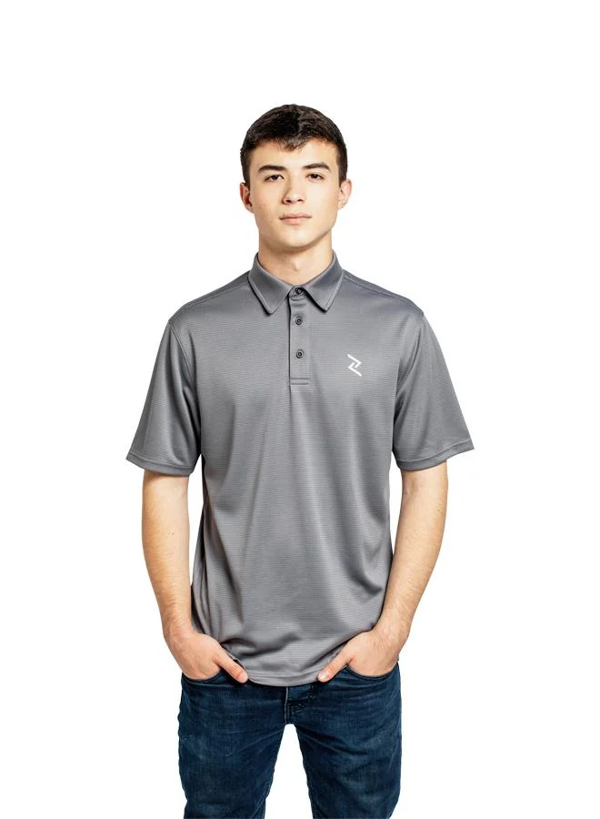 ZAECY Men's Tech Polo Shirt