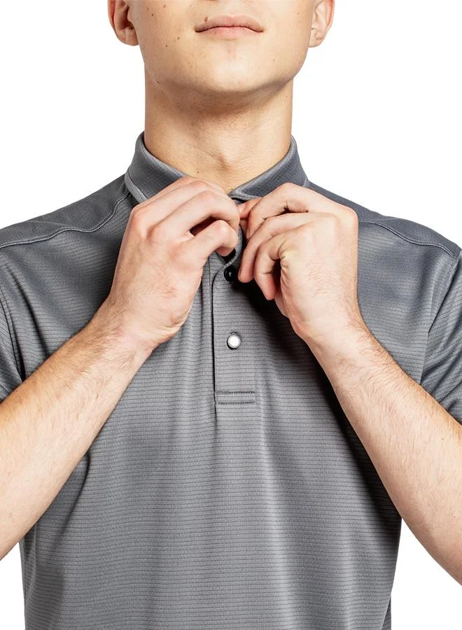 ZAECY Men's Tech Polo Shirt