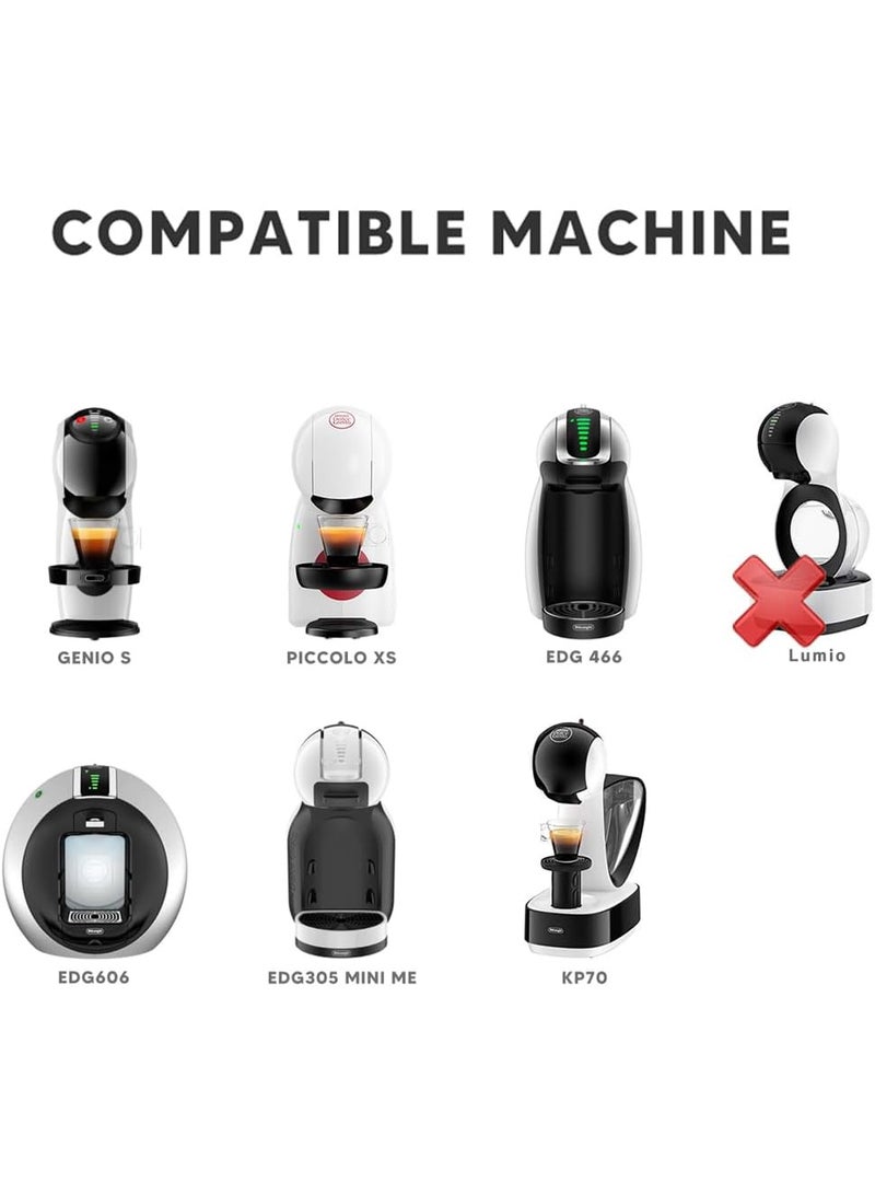 آي كافيلاس محول من كبسولات دولتشي غوستو إلى كبسولات نسبريسو متوافقة مع دولتشي غوستو GGenio S/Piccolo XS/EDG466/EDG606/EDG305 Mini ME/KP70 - Image 2