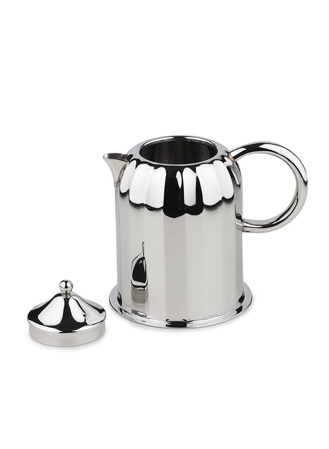 Arttd Inox ARTTDINOX Designer Coffee Pot with Mug Set | Corporate Gifting  | 1 Dome Coffee Pot and 4 Mug | Unbreakable Tea & Coffee Cup with Mirror Polish - Image 5