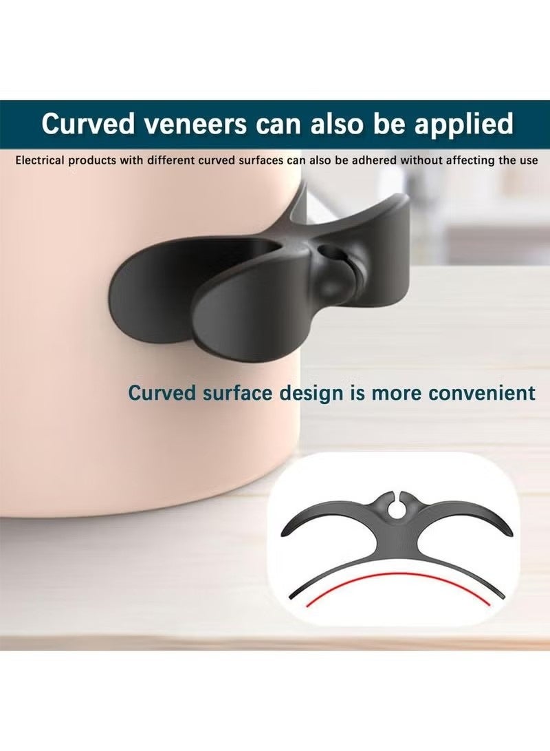 6 Pcs Cord Organizer for Appliances,Cord Keeper Cord Wrapper Cord Winder for All Appliances Air Fryer, Coffee Maker, Blender, Pressure Cooker,Toaster - Image 5