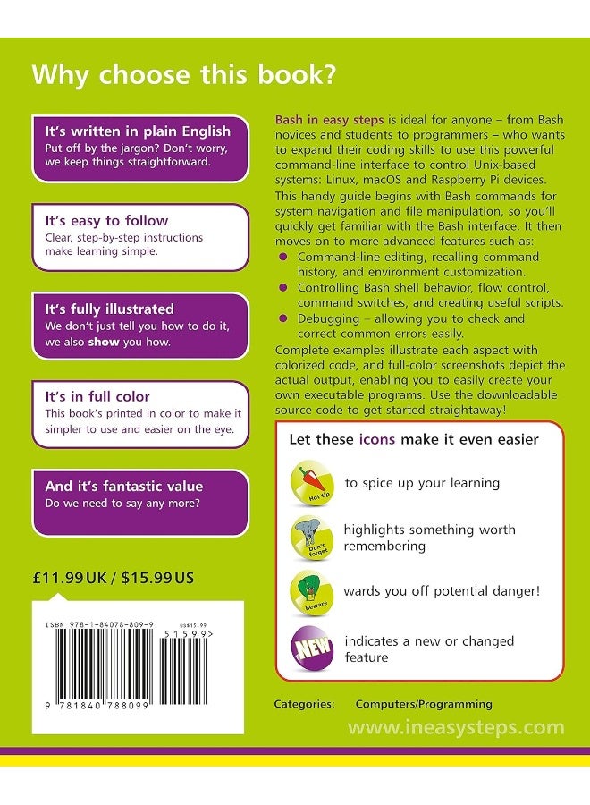 Bash in easy steps - Image 2