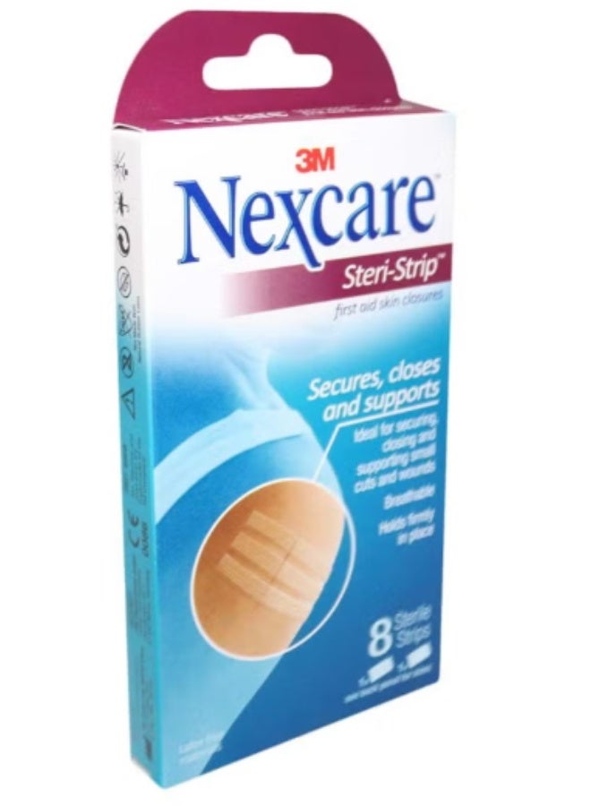 3M Nexcare Steri-Strip, Pack of 8's