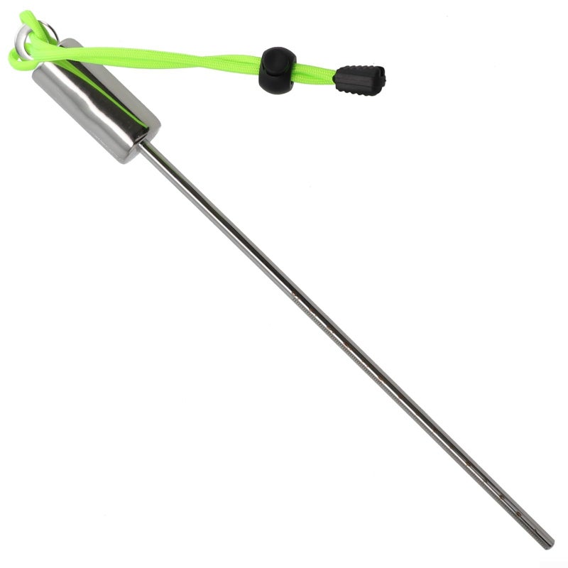 Green Diving Rattle Pointer Rod 316 Stainless Steel Underwater Probe with Hand Strap - Image 2