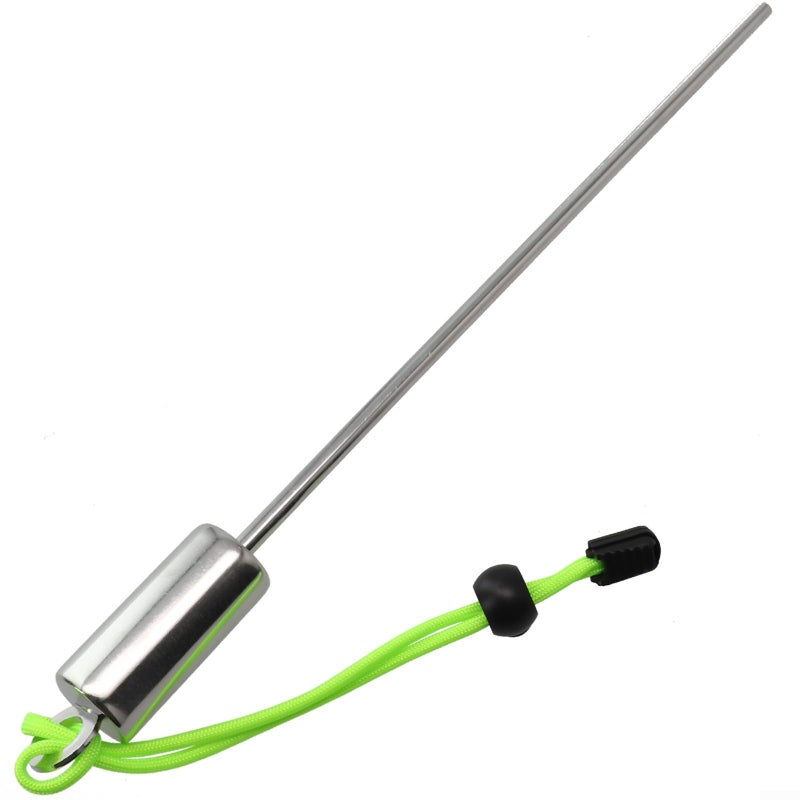 Green Diving Rattle Pointer Rod 316 Stainless Steel Underwater Probe with Hand Strap - Image 5
