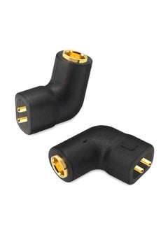 Generic Okcsc 0.78/0.75 To MMCX Pin Adapter QDC Revolution To Shure Female Integrated Earphone Wire Pin-Color:QDC Male 0.78 0.75 To MMCX Female Black  - Image 1