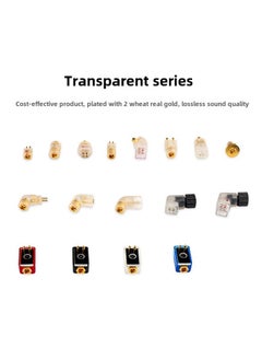 Generic Okcsc 0.78/0.75 To MMCX Pin Adapter QDC Revolution To Shure Female Integrated Earphone Wire Pin-Color:QDC Male 0.78 0.75 To MMCX Female Black  - Image 5