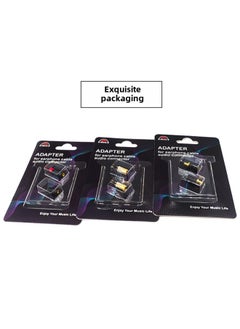 Generic Okcsc 0.78/0.75 To MMCX Pin Adapter QDC Revolution To Shure Female Integrated Earphone Wire Pin-Color:QDC Male 0.78 0.75 To MMCX Female Black  - Image 3