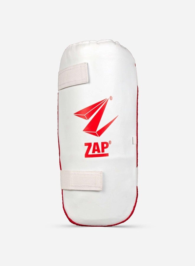 ZAP Club Lite Junior Cricket Thigh Pad for Boys (Ages 12-14) - Right Handed | Lightweight Inner Thigh Guard | Adjustable Straps & Soft Absorbent Towel Back - Image 1