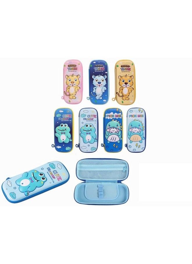 TEMSON - Pencil Box Pencil Pouches For Boys Cartoon Pencil Case Pencil Case For Girls Pencil Pouches For Kids Stationary Organizer Pencil Box (Pick Me Blue)(38136B2) - Image 1