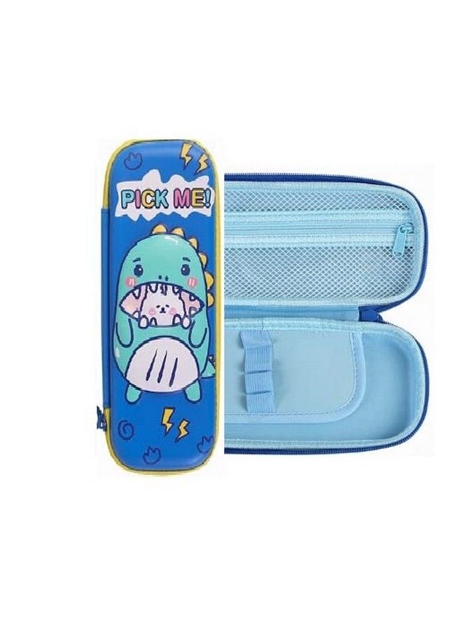 TEMSON - Pencil Box Pencil Pouches For Boys Cartoon Pencil Case Pencil Case For Girls Pencil Pouches For Kids Stationary Organizer Pencil Box (Pick Me Blue)(38136B2) - Image 1