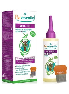 Puressentiel Puressentiel Anti-Poux Treatment Complete Lotion 100ml + Comb 