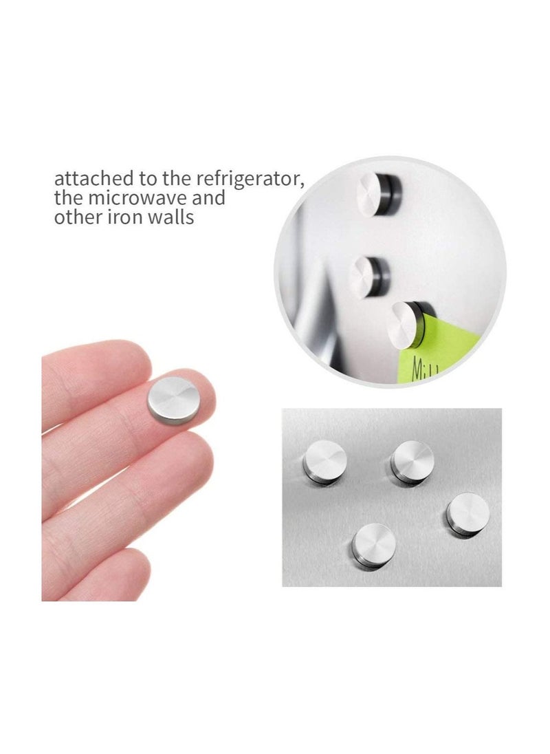 Magnets for Fridge Office Home Refrigerator Whiteboard Map DIY Craft Super Strong Neodymium N52 Grade Disc 8 mm 1 mm Thick Pack of 50