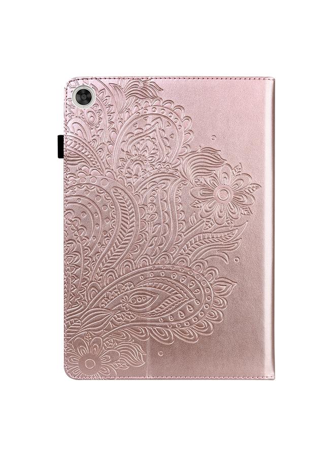 Zaboon Case For Huawei Mediapad Enjoy Tablet 2 10.1 Peacock Embossed Pattern TPU + PU Horizontal Flip Leather Case with Holder & Card Slots & Wallet & Sleep / Wake-up Function  - Image 3