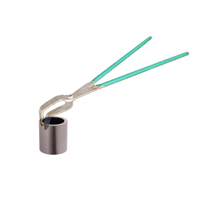 OMS GROUP Leo Machines SARSI Rod Handle Crucible Melting Tong 18INCH Carbon Rod Handle Heavy Graphite Rod A GLM Crucible Complete Set for Using Melting Machine - Image 5