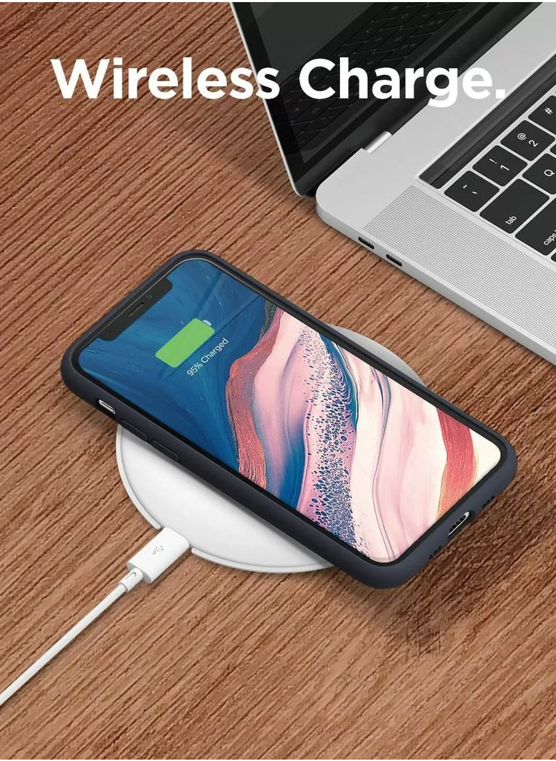 Generic - Three-Layer Structure Shockproof Protective Case Cover for iPhone 11 Black  Anti-Fingerprint Anti-Drop Anti-Scratch Comfortable Grip Shock Absorption Hard Back Anti-Burst Ultra Thin Full Cover Case Compatible with iPhone 11 Black - Image 1