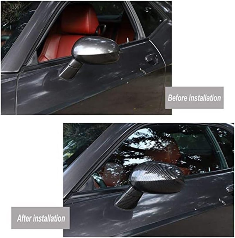 Vuzmode 10PCS Car Side Mirror Cover Decals for Dodge Challenger - Image 3