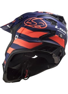 LS2 LS2 MX700 Subverter Evo Cargo Helmet Blue Orange Large Size  - Image 5