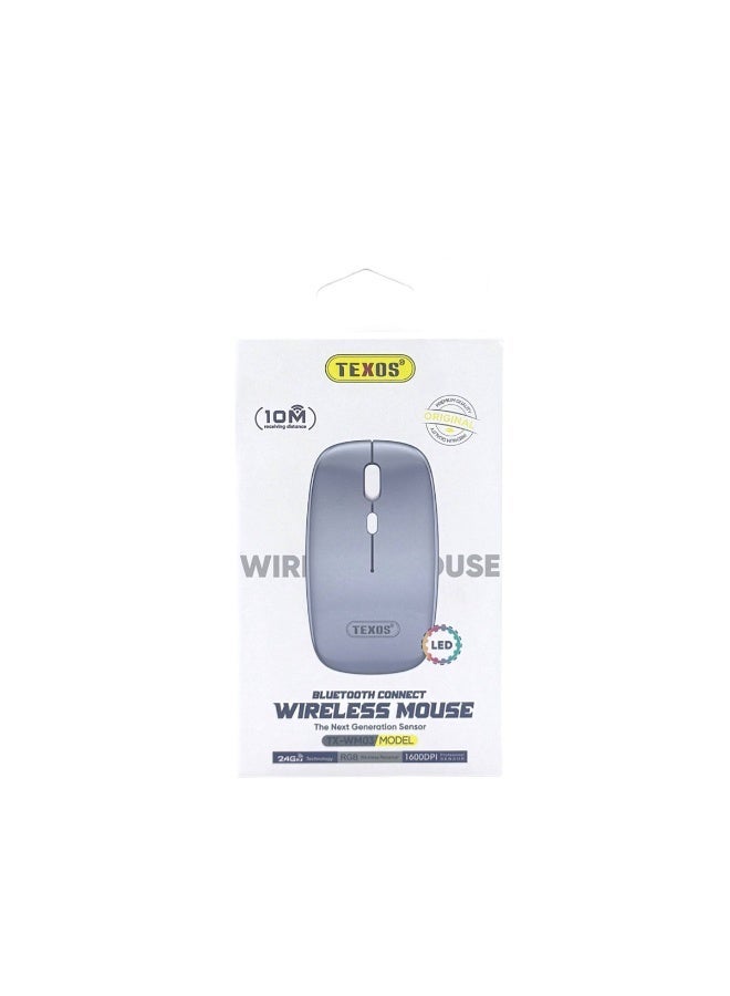 TEXOS WM-03 Baluetooth Wireless Mouse - The Next Generation Sensor - Image 1