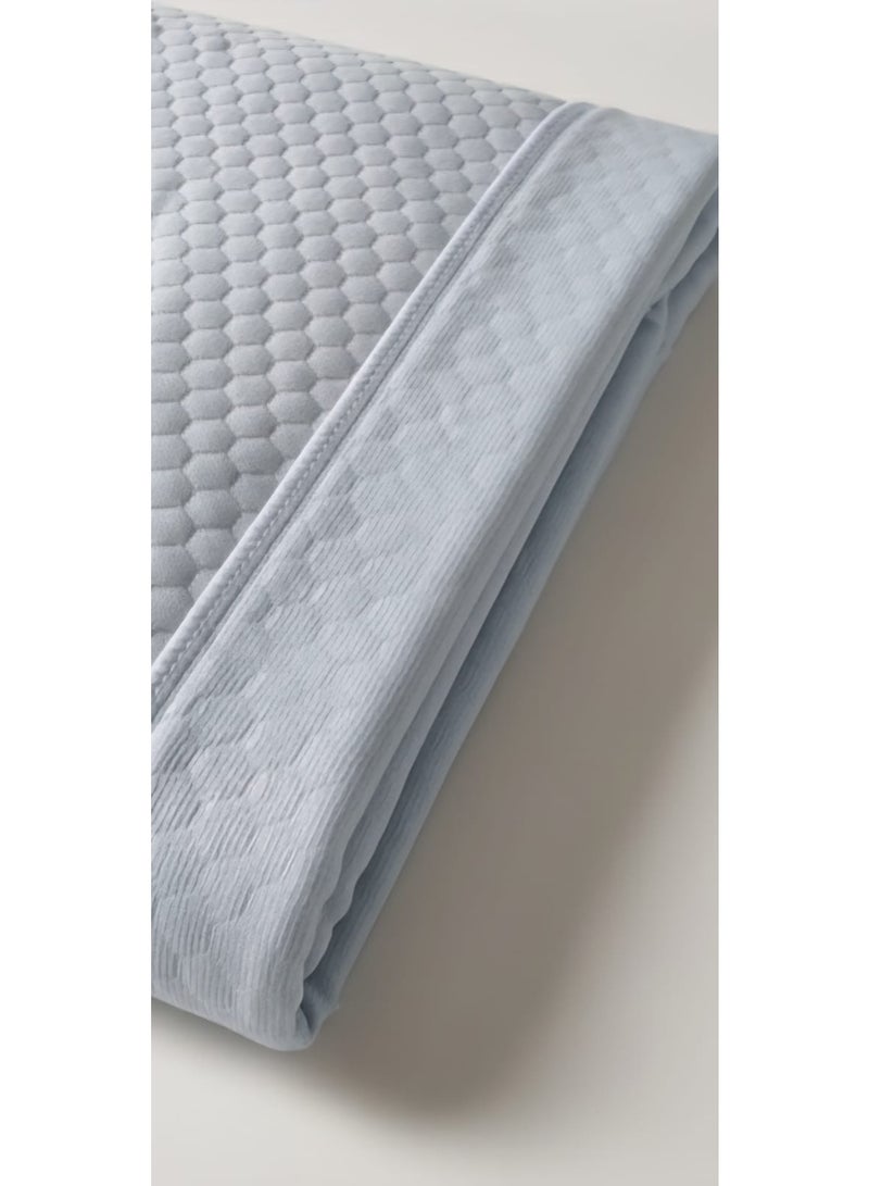 اي ديد واقي مخدة فاخر ومبطن ضد الماء - ناعم جداً ومسامي، 100% صامت، غطاء مضاد للحساسية ومضاد لحشرات الفراش مع سحاب آمن 50سم70xسم - Image 3