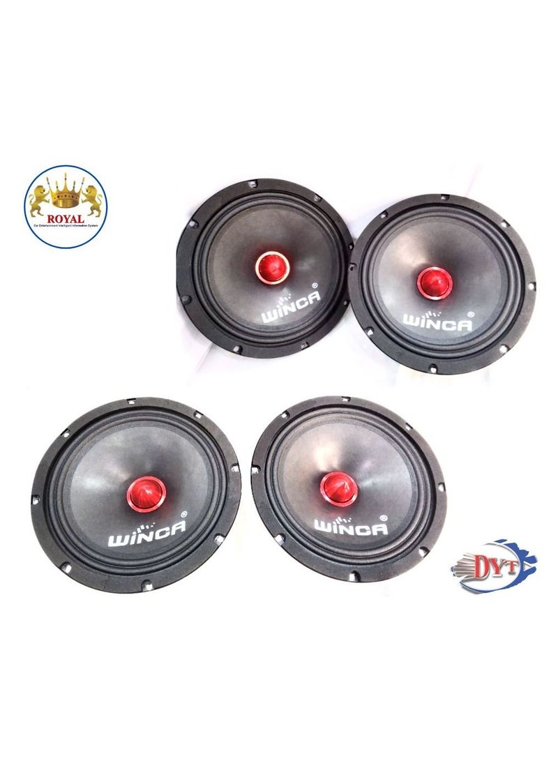 Royal 8"Midrange Car Speaker Features Winca/RMS Power'350W/Max Power'600w (DYT-W803) - Image 5