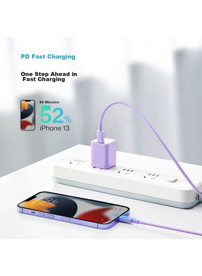 bull Apple Data Cable, Mfi Certified, Pd Fast Charging Cable, For Iphone 14/13 Pro Max/12/11 Ipad, Lightning Charger To Usb-c Cable - Image 1